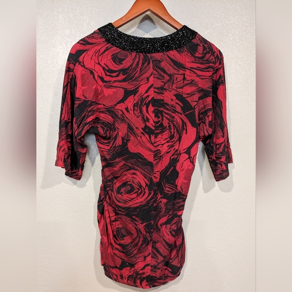 Women's holiday sequin top HAROLD'S size small - Picture 4 of 4